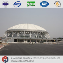 Large Span Pipe Truss Structure for Sports Center